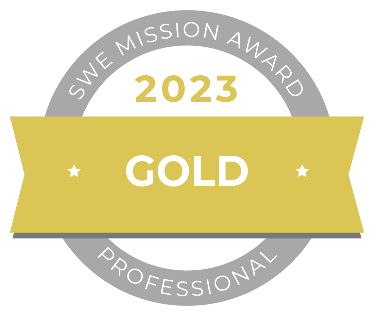 SWE Gold Professional Mission award for BD 2023